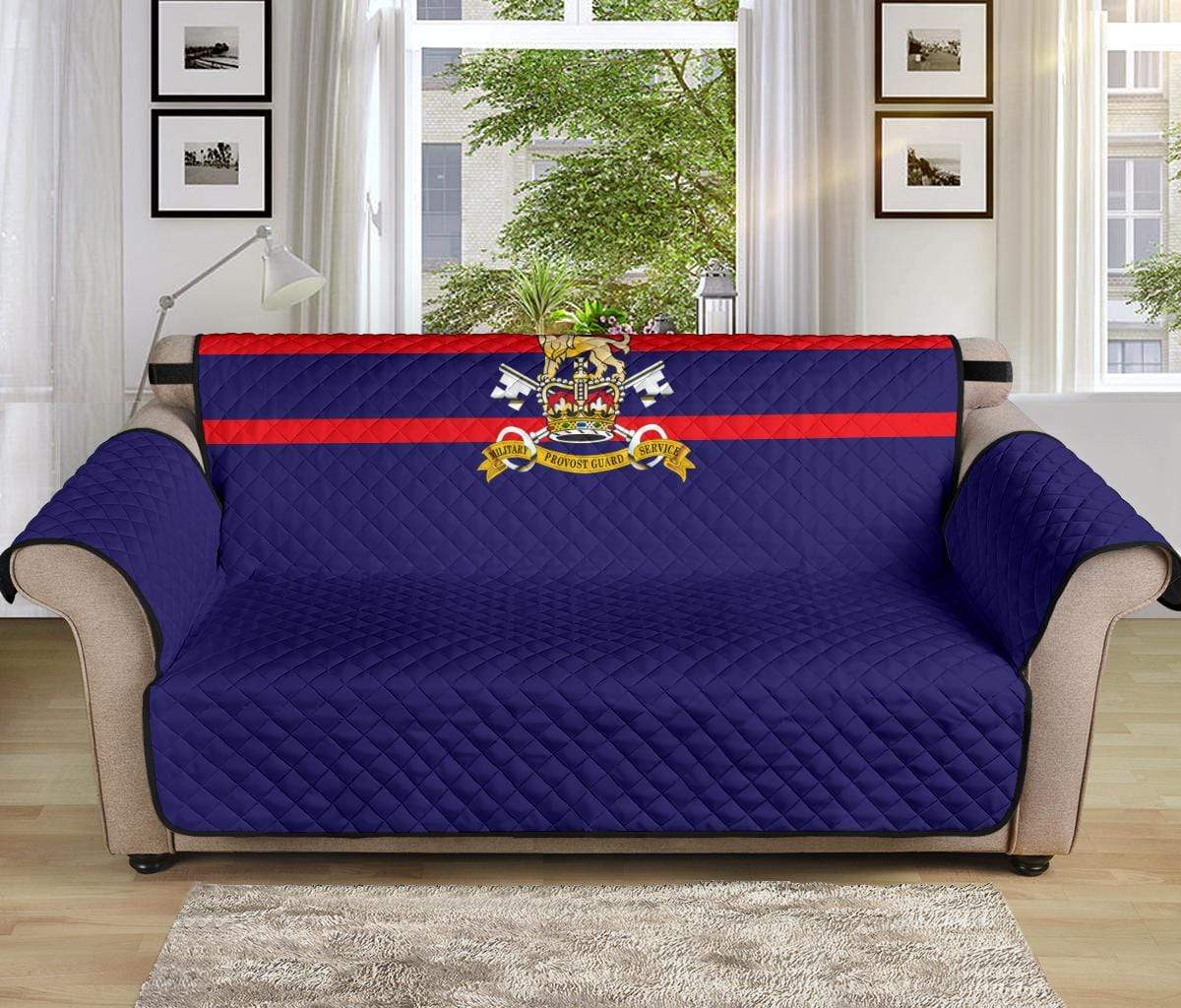 sofa protector 70" 70 Inch Sofa Military Provost Guard Service 3-Seat Sofa Protector