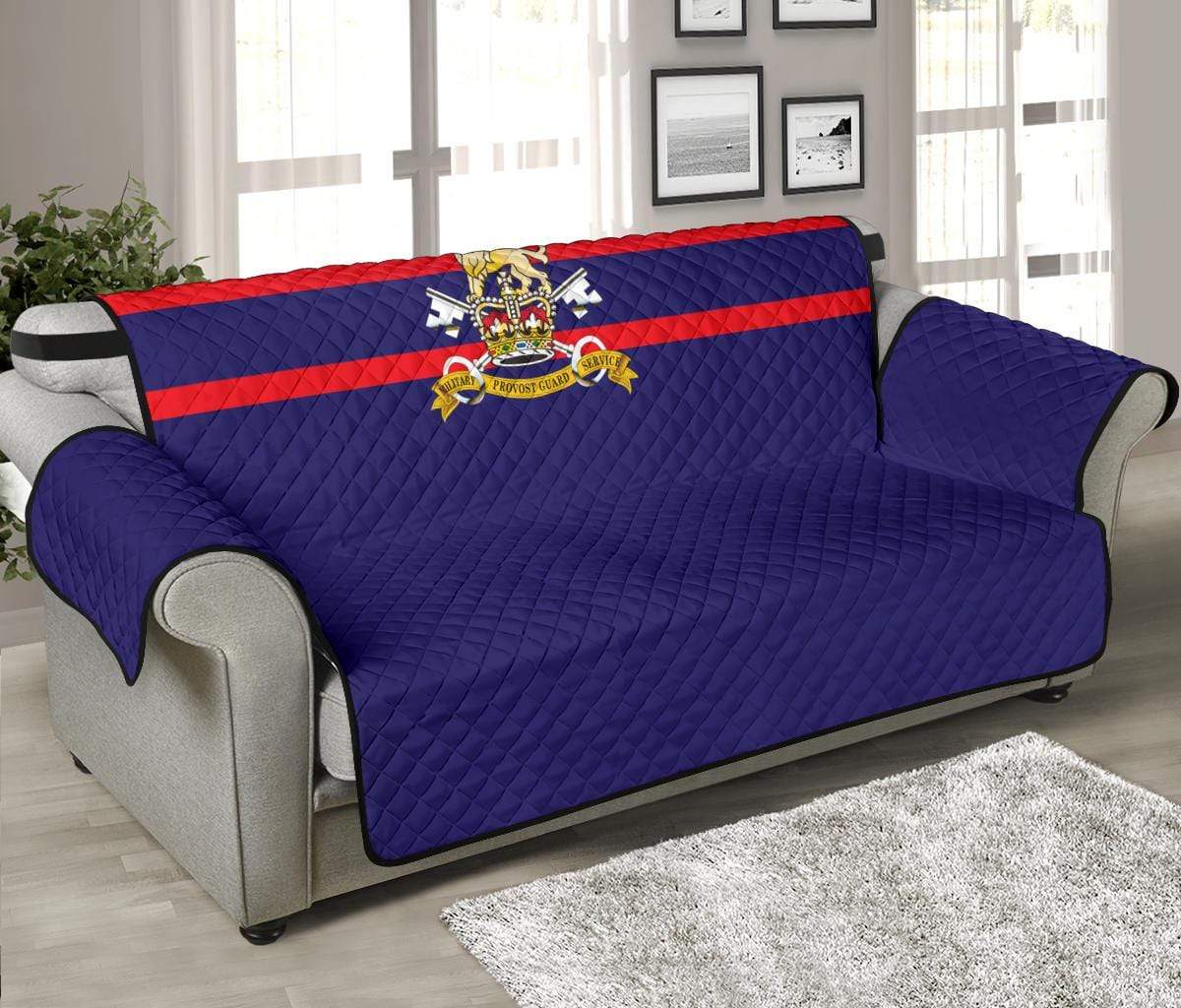 sofa protector 70" 70 Inch Sofa Military Provost Guard Service 3-Seat Sofa Protector