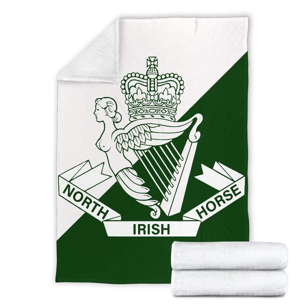 fleece blanket North Irish Horse Fleece Blanket