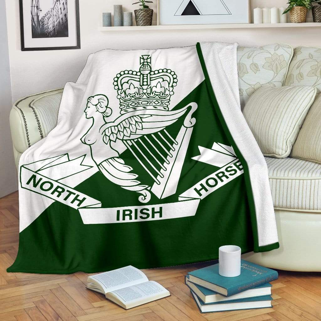 fleece blanket North Irish Horse Fleece Blanket