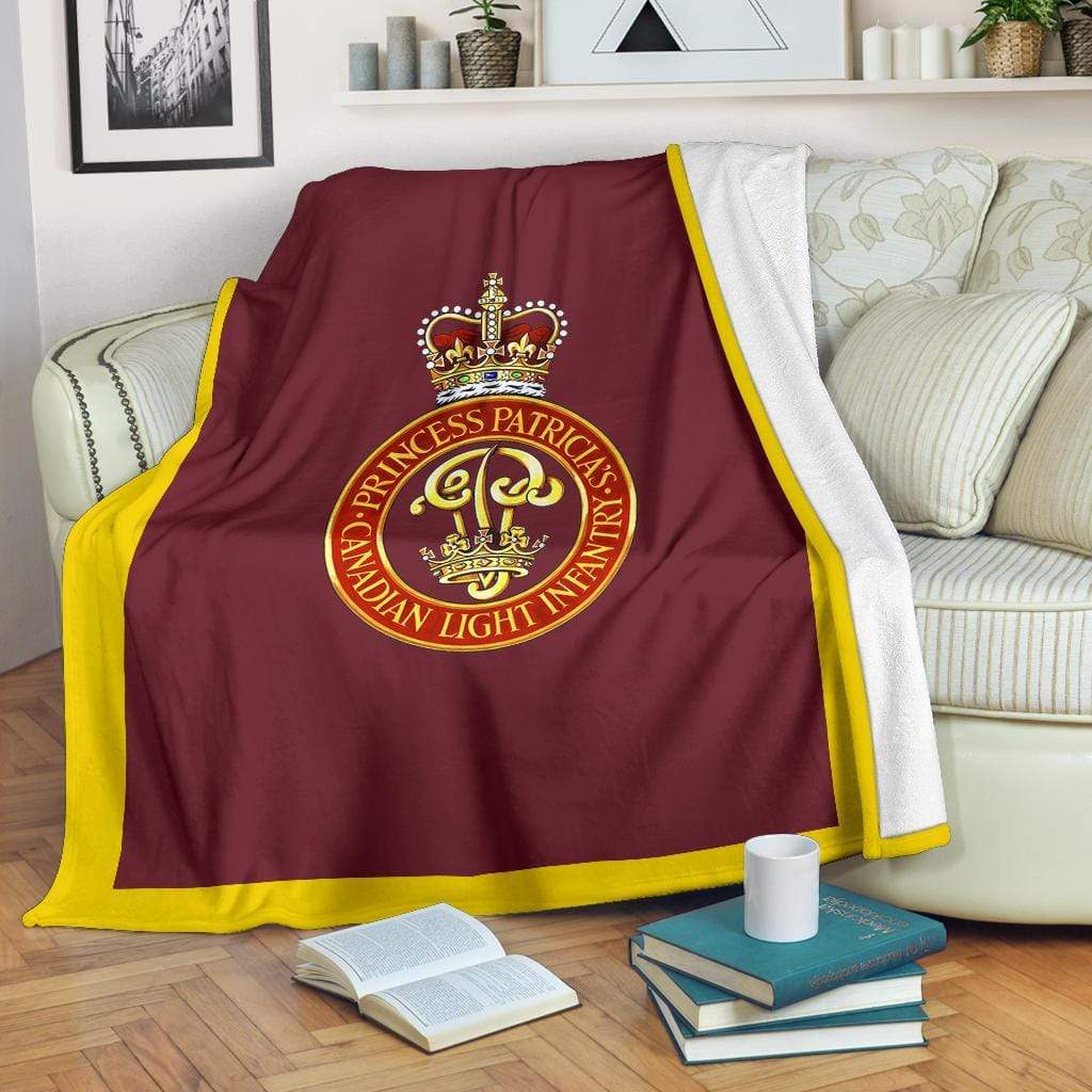 fleece blanket Youth (56 x 43 inches / 140 x 110 cm) Princess Patricia's Canadian Light Infantry Fleece Throw Blanket