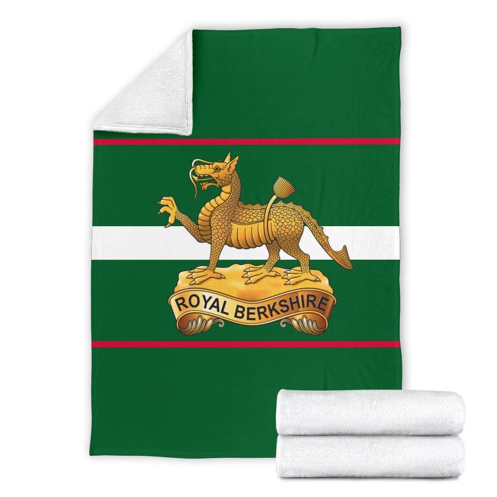 fleece blanket Royal Berkshire Regiment Fleece Blanket