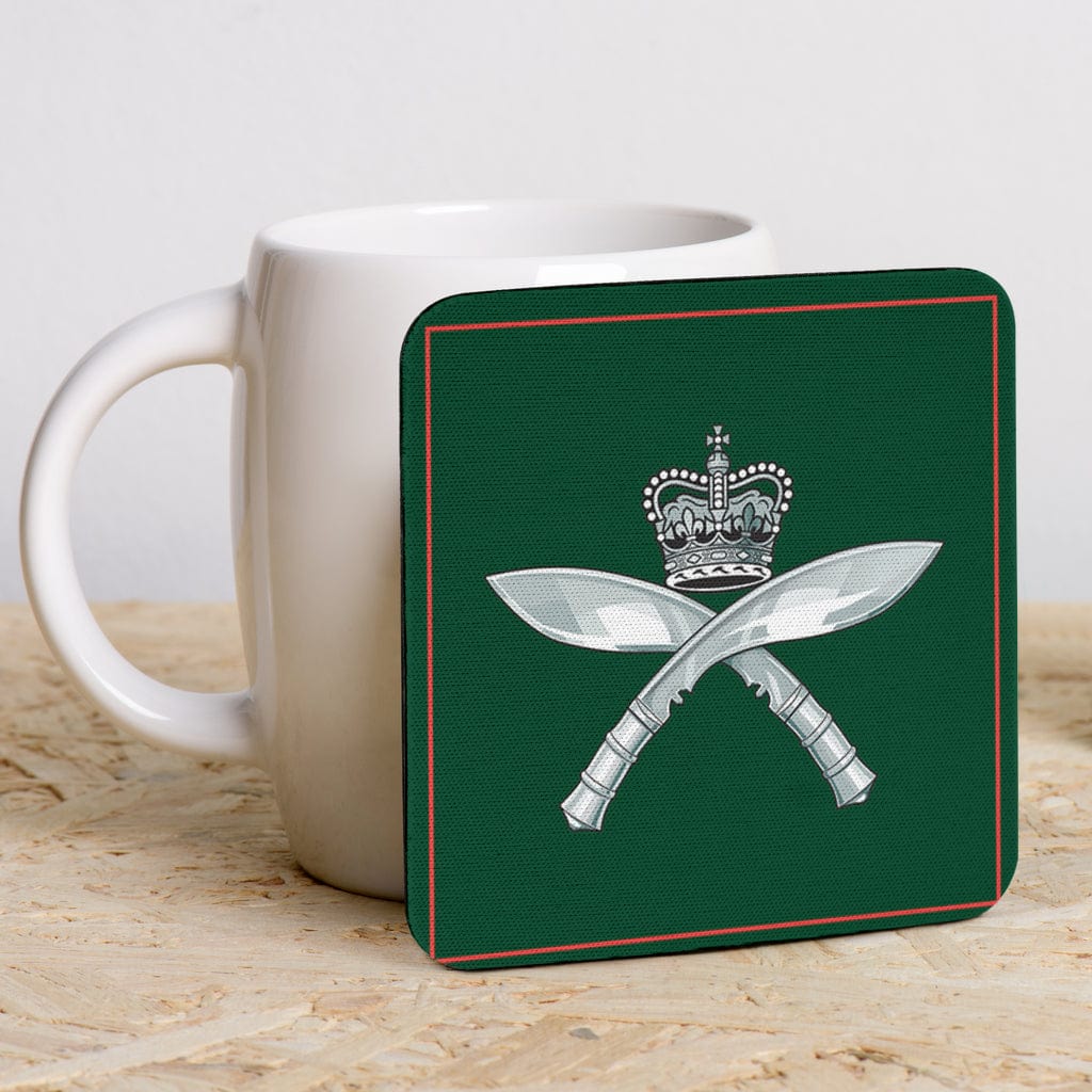 Coasters Square Coasters - Royal Gurkha Rifles Coasters (6) / Set of 6 Royal Gurkha Rifles Coasters (6)