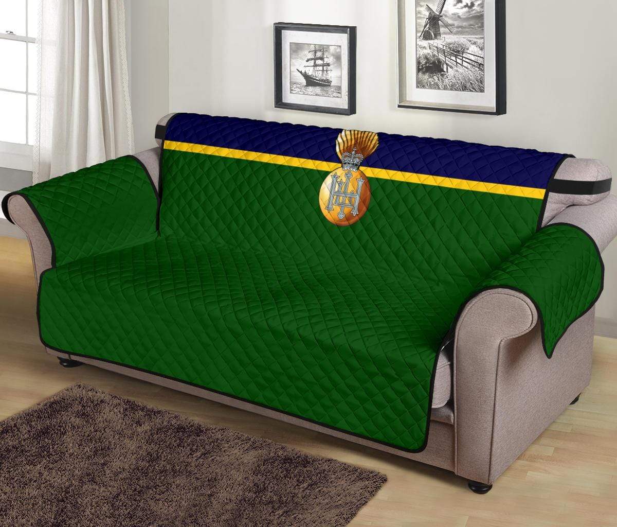 sofa protector 70" 70 Inch Sofa Royal Highland Fusiliers 3-Seat Sofa Protector