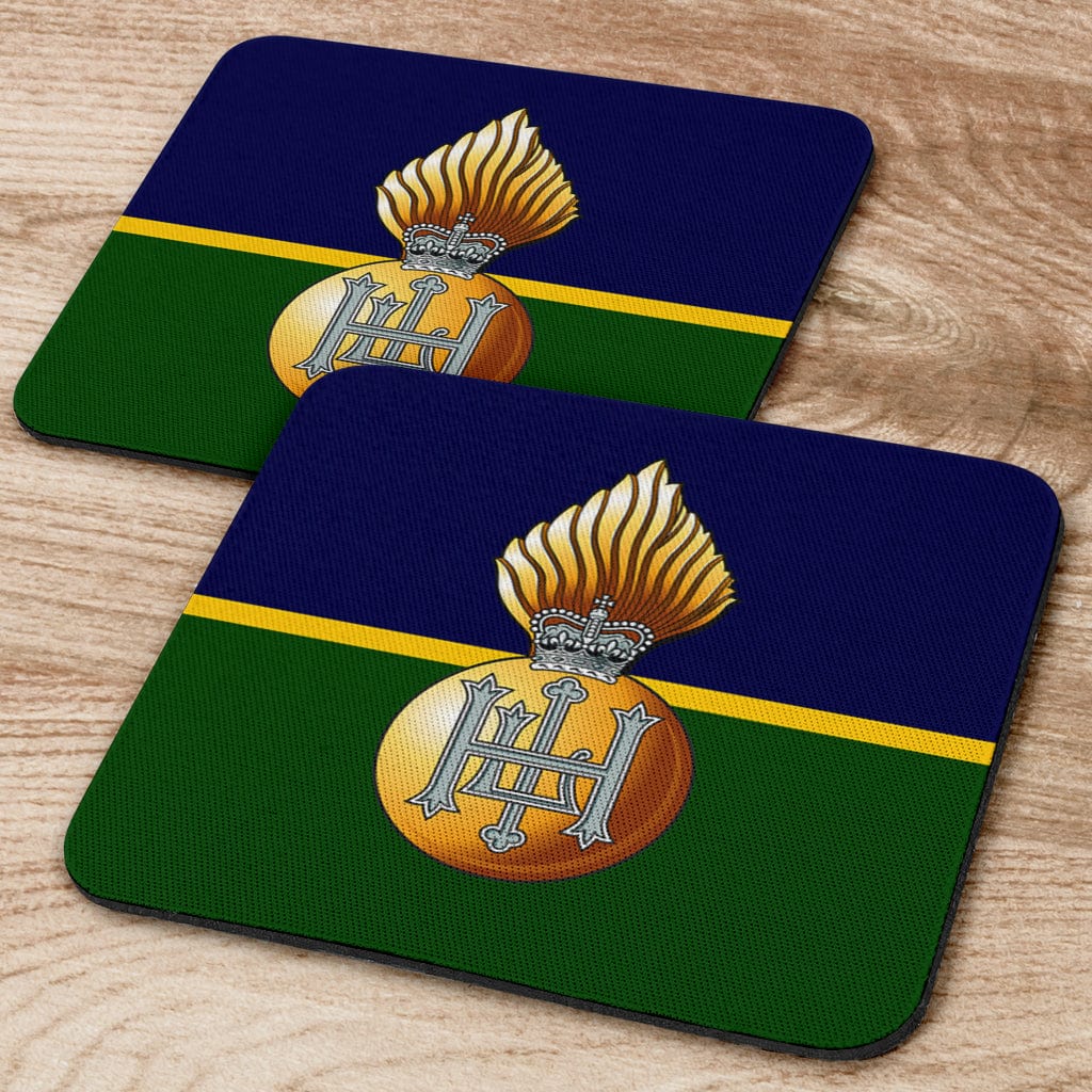 Coasters Square Coasters - Royal Highland Fusiliers Coasters (6) / Set of 6 Royal Highland Fusiliers Coasters (6)