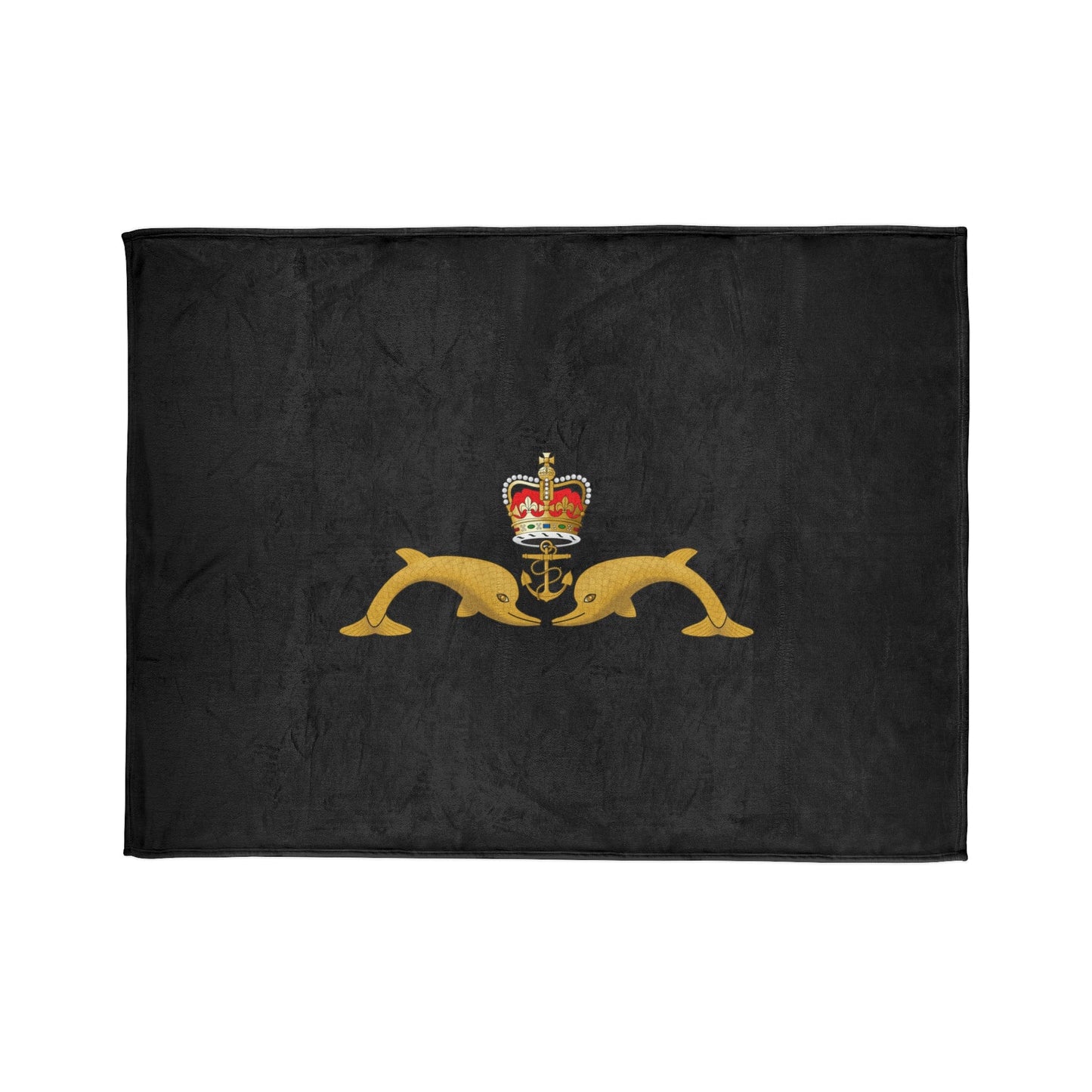 Fleece Blanket Submariner Fleece Blanket (Black Background)