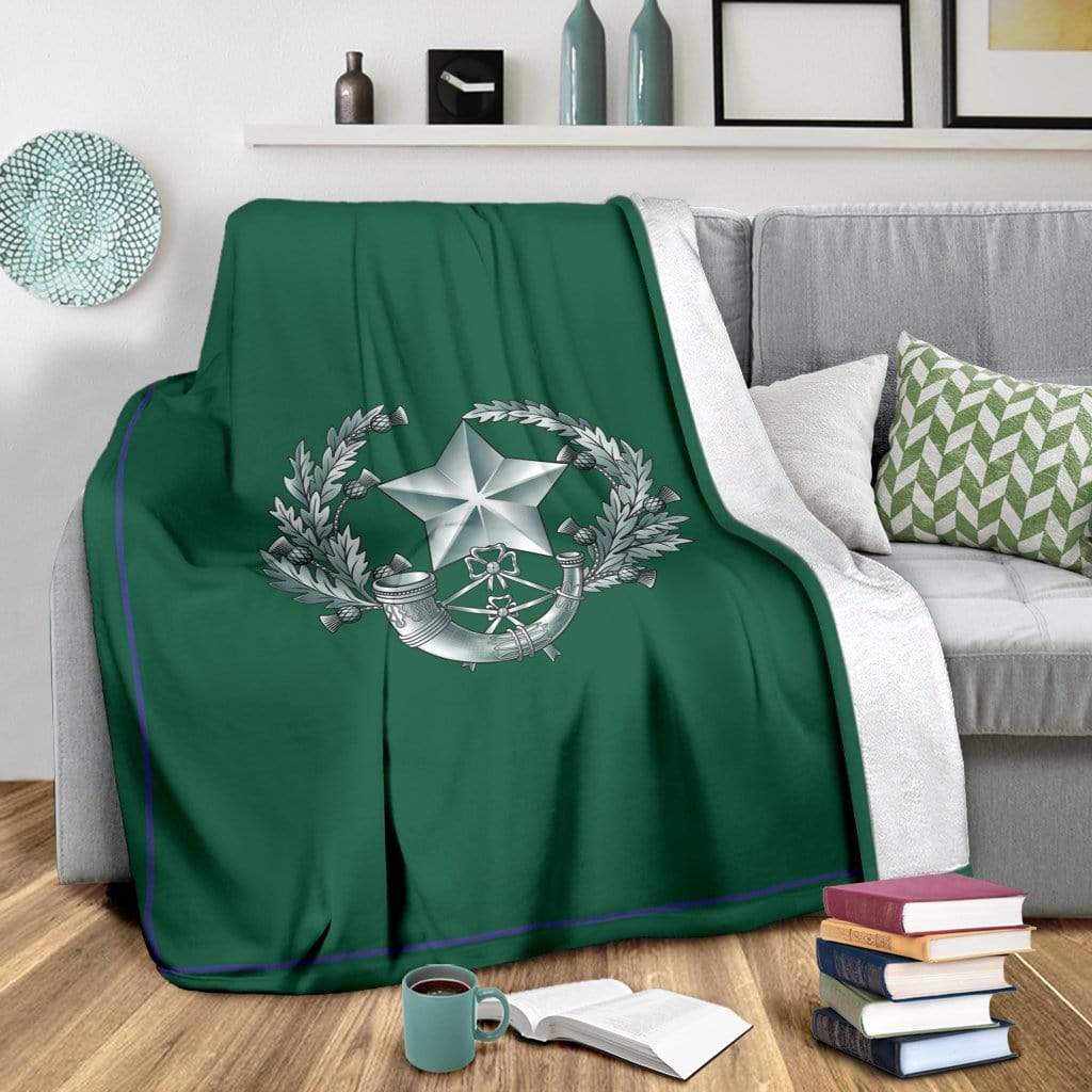fleece blanket Youth (56 x 43 inches / 140 x 110 cm) The Cameronians Fleece Blanket