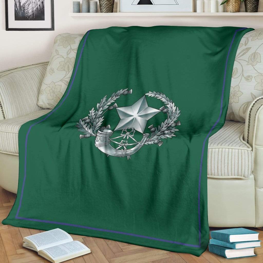 fleece blanket The Cameronians Fleece Blanket