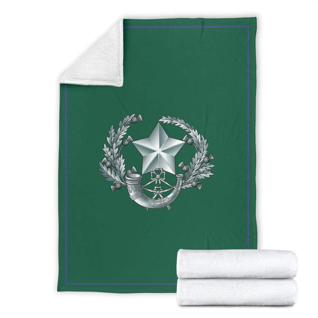 fleece blanket The Cameronians Fleece Blanket