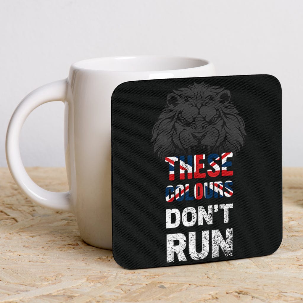 Coasters Square Coasters - These Colours Don't Run Coasters (6) / Set of 6 These Colours Don't Run Coasters (6)
