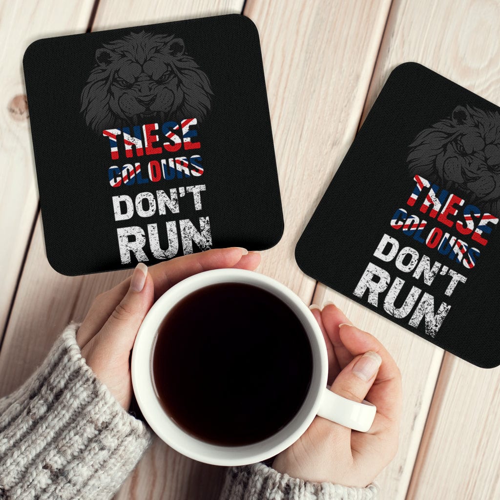 Coasters Square Coasters - These Colours Don't Run Coasters (6) / Set of 6 These Colours Don't Run Coasters (6)