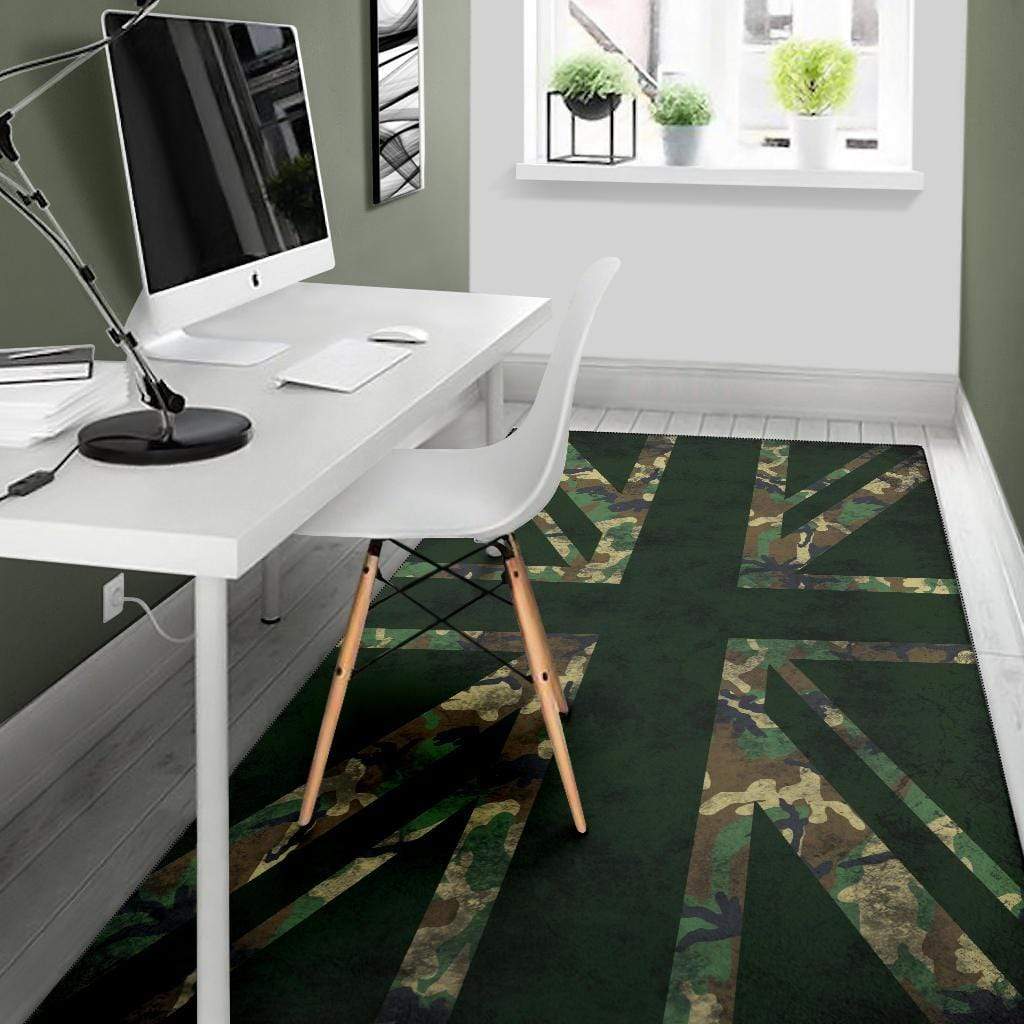 rug Union Flag Camo Mat