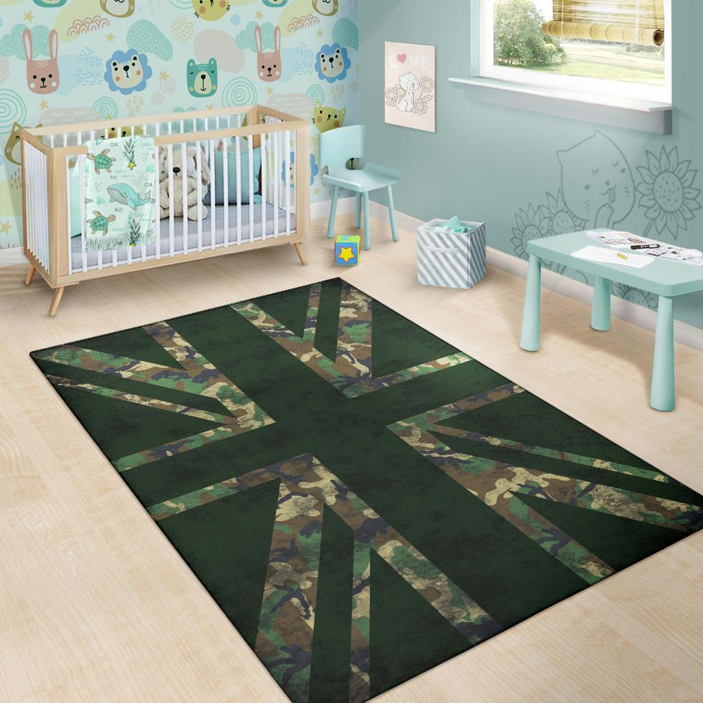 rug Union Flag Camo Mat