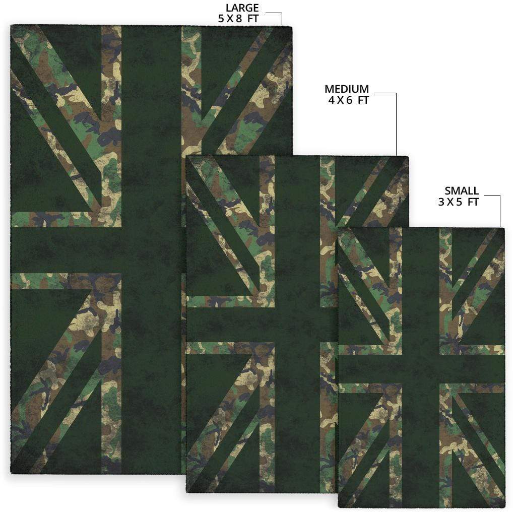 rug Union Flag Camo Mat