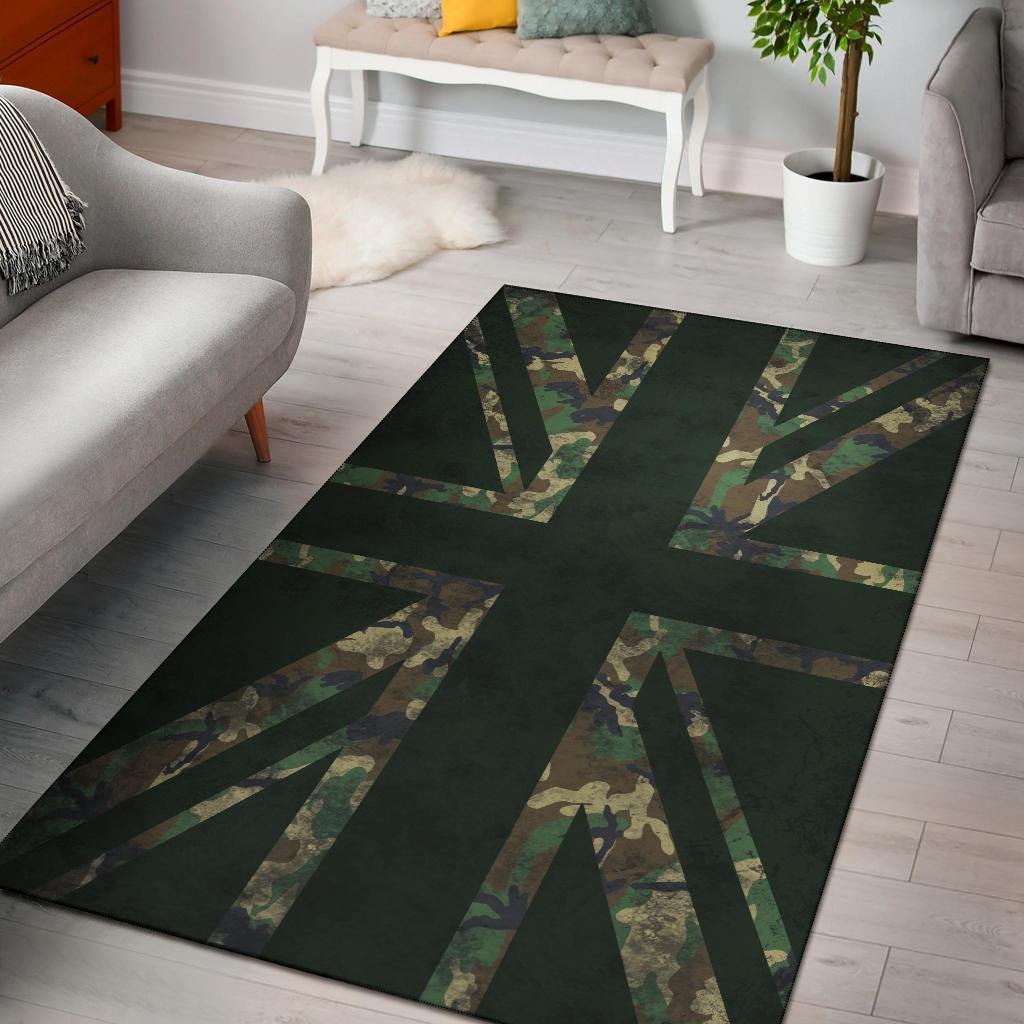 rug Union Flag Camo Mat