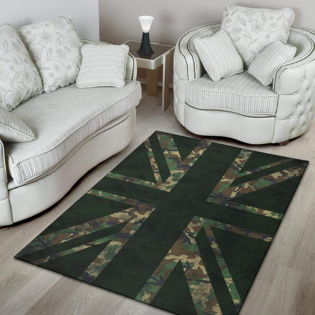 rug Union Flag Camo Mat