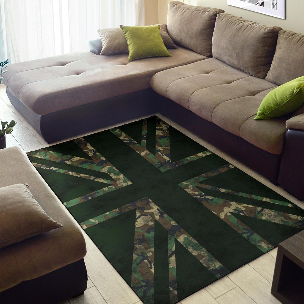 rug Union Flag Camo Mat
