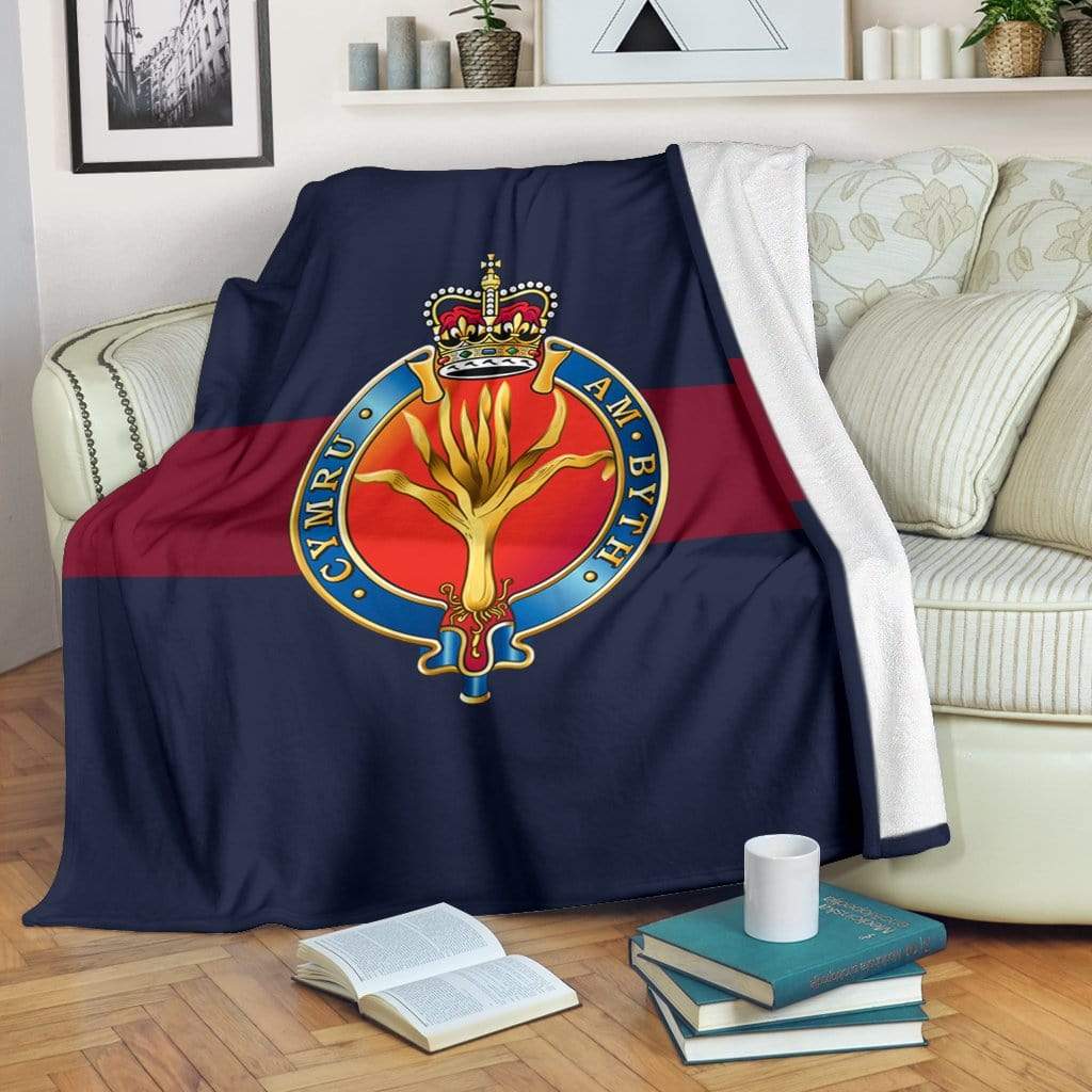 fleece blanket Youth (56 x 43 inches / 140 x 110 cm) Welsh Guards Fleece Blanket