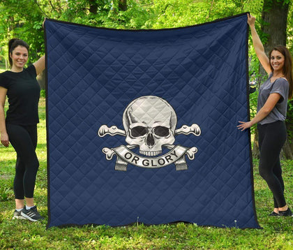 17th/21st Lancers Quilted Blanket