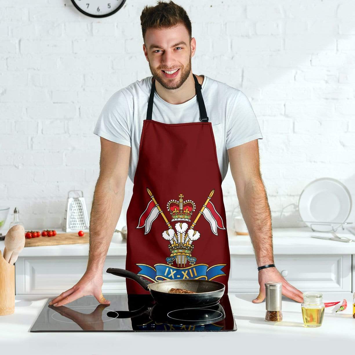 apron 9th/12th Royal Lancers Men's Apron