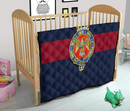 Blues And Royals Quilted Blanket