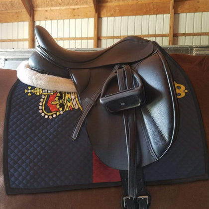Blues And Royals Quilted Blanket