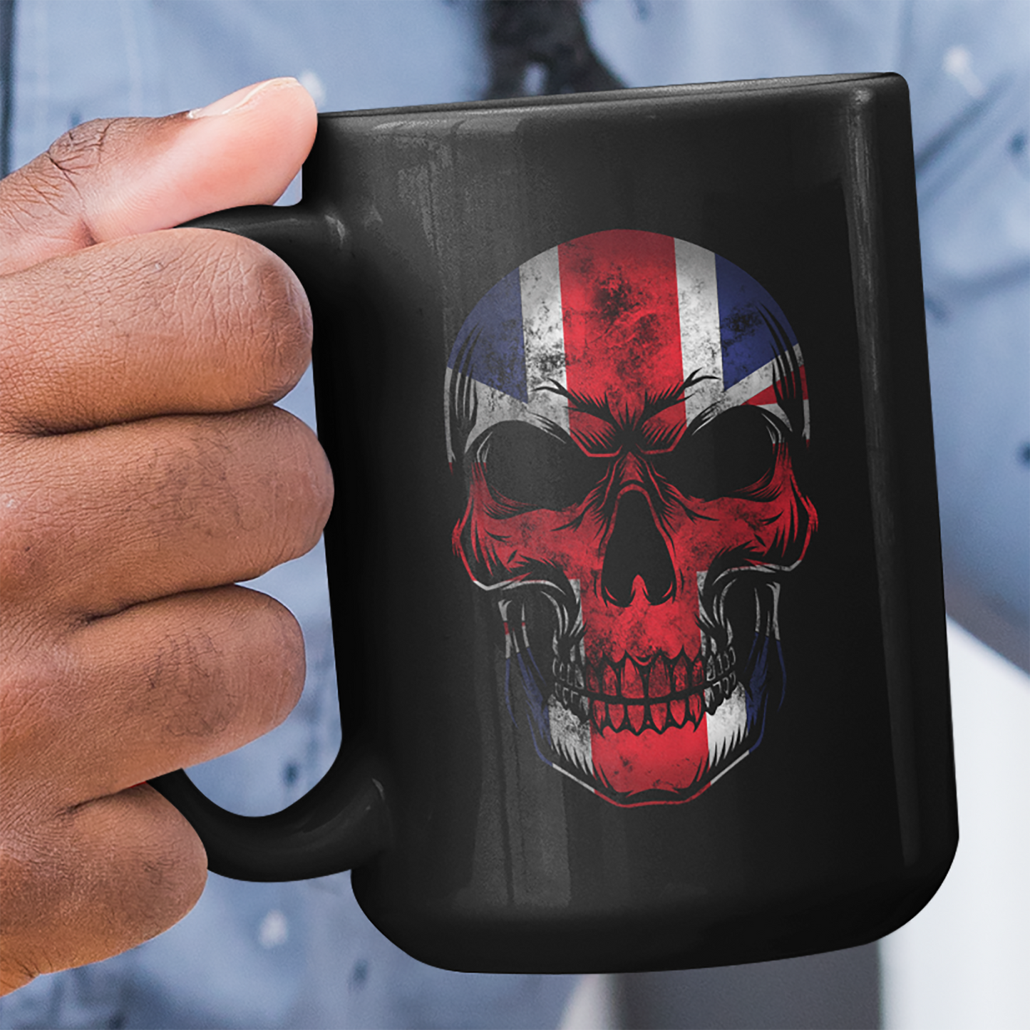 Flag Skull Mug