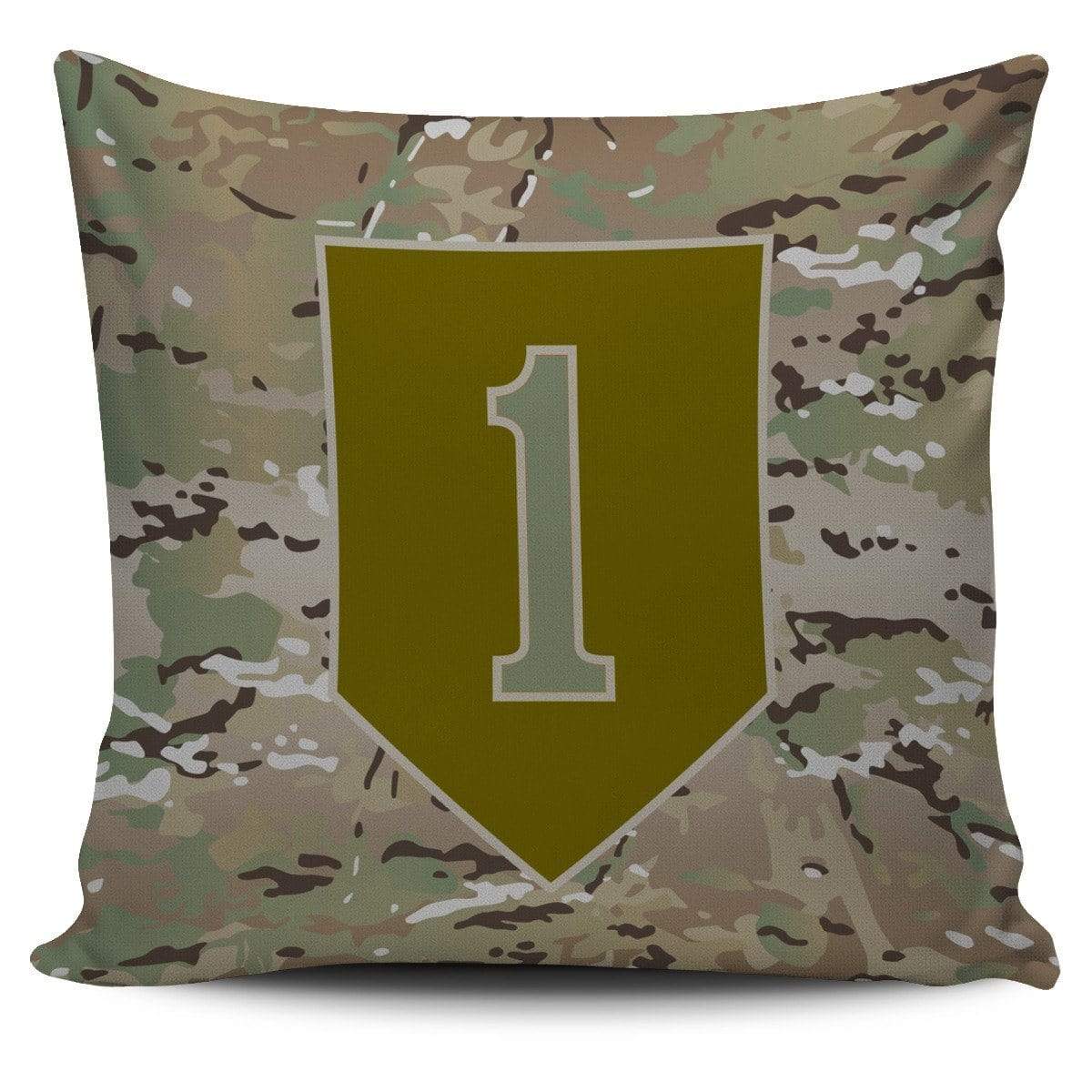 cushion cover 1st Infantry Division Pillow Cover
