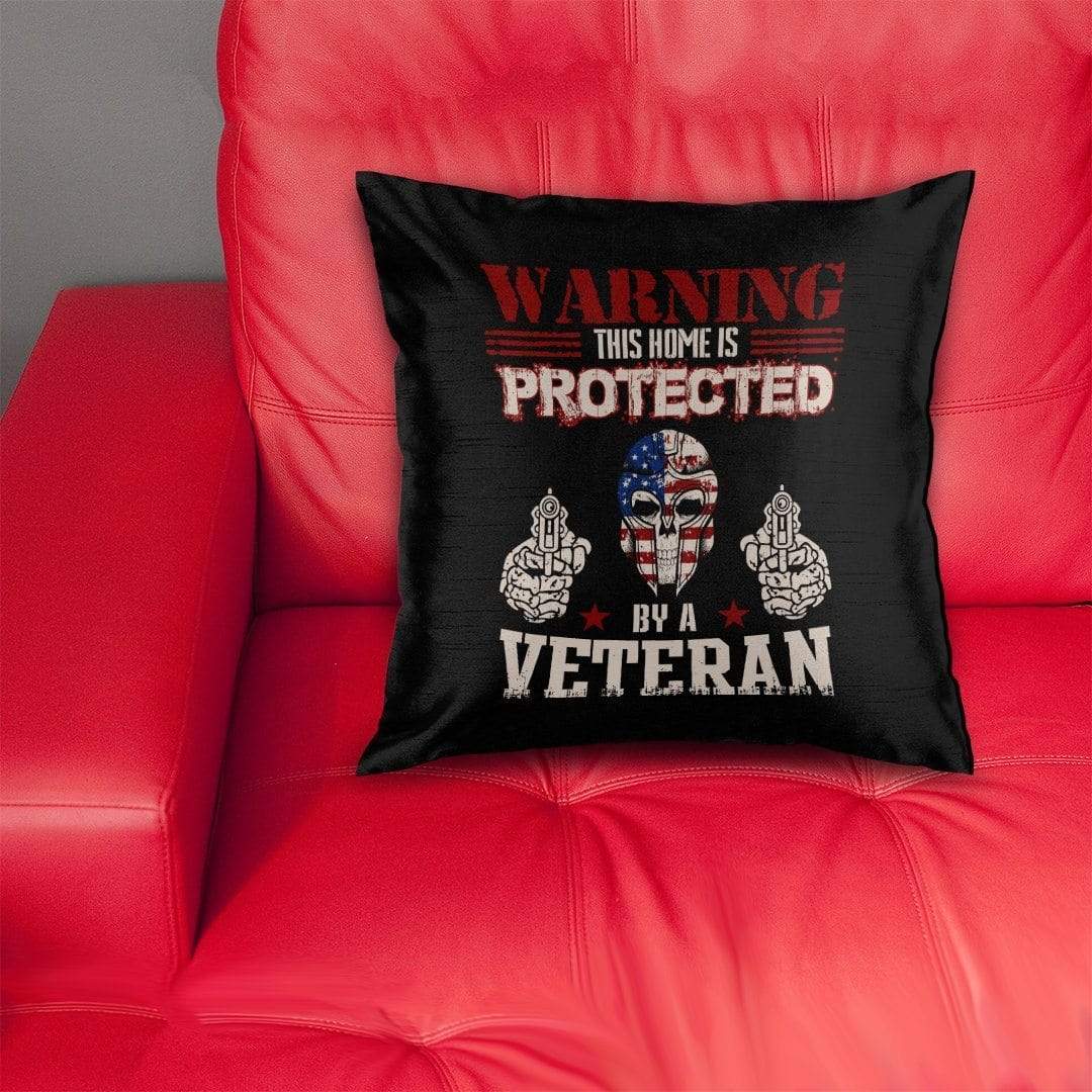 cushion cover Home Protected USA Veteran Pillow Cover