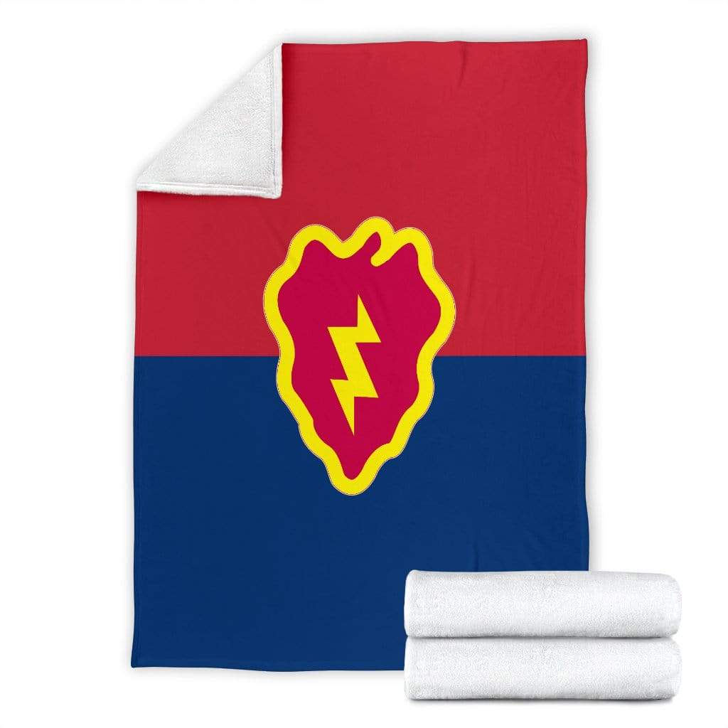fleece blanket 25th Infantry Division Fleece Throw Blanket