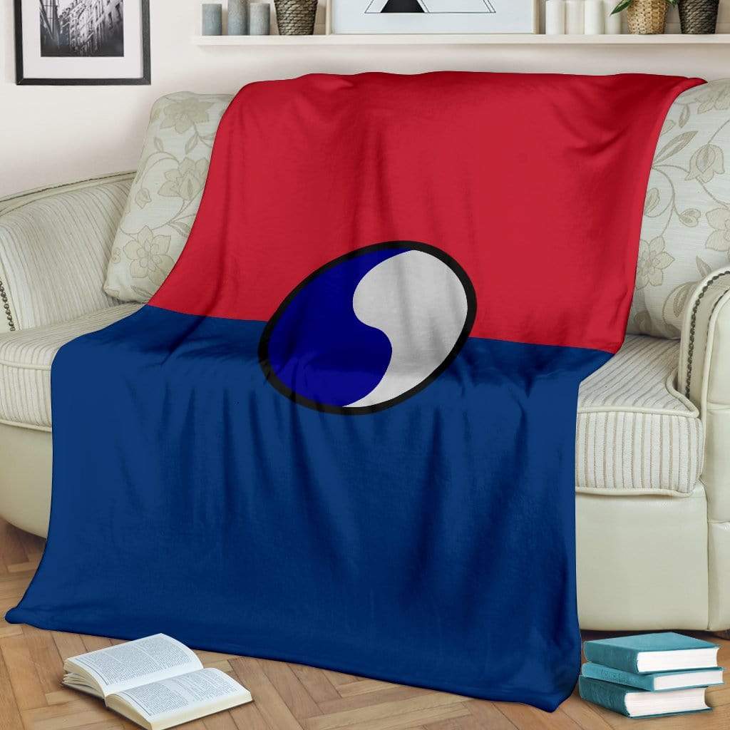 fleece blanket 29th Infantry Division Fleece Throw Blanket