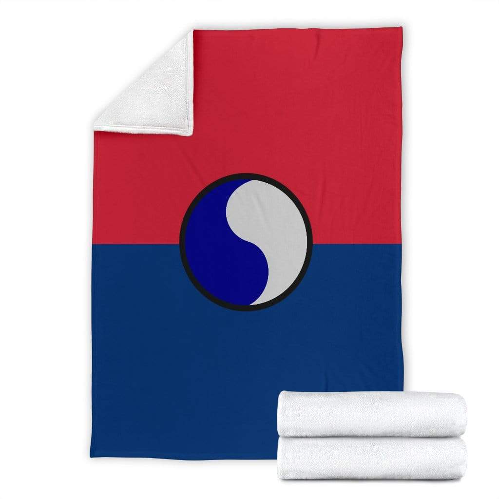 fleece blanket 29th Infantry Division Fleece Throw Blanket
