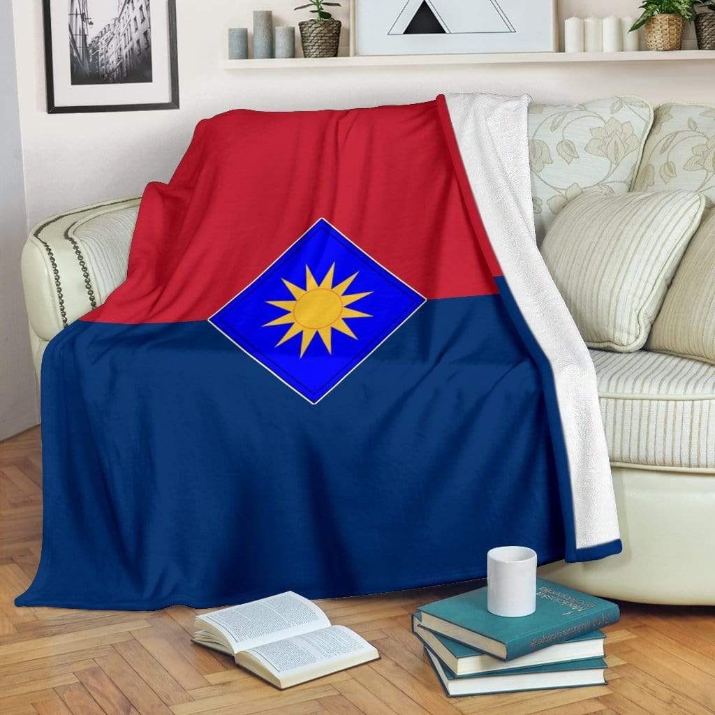 fleece blanket 40th Infantry Division Fleece Throw Blanket