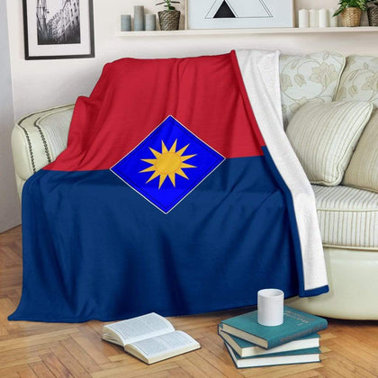 40th Infantry Division Fleece Throw Blanket