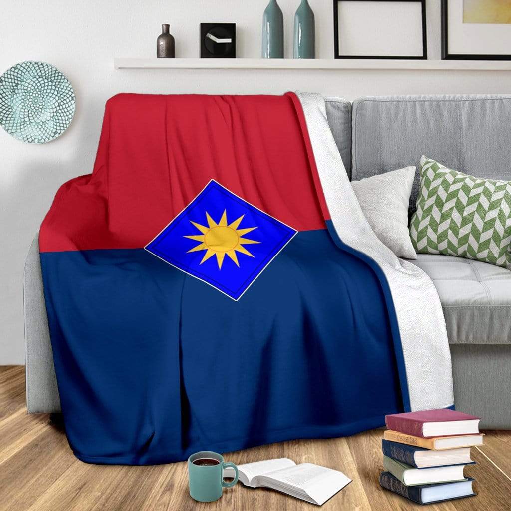 fleece blanket 40th Infantry Division Fleece Throw Blanket