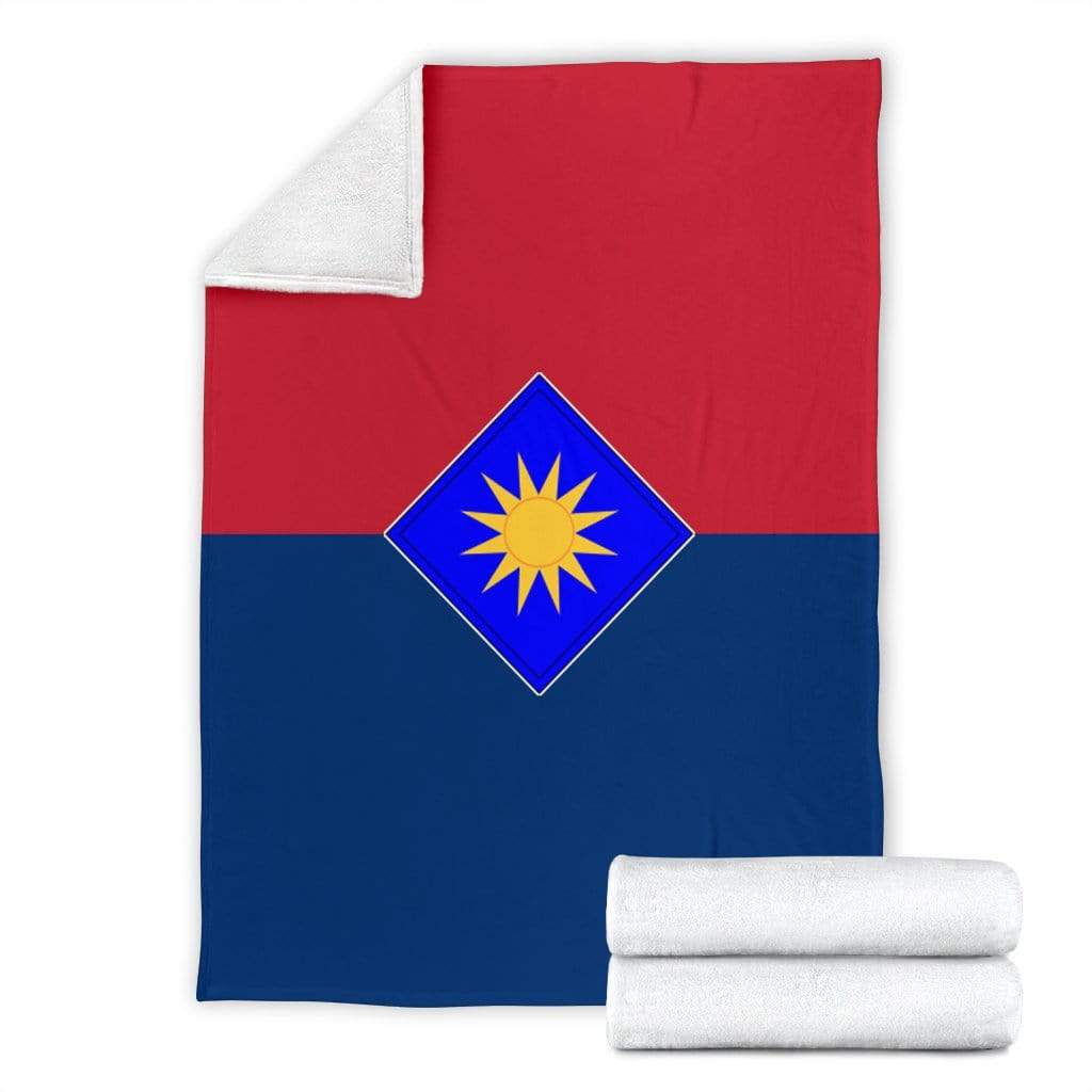 fleece blanket 40th Infantry Division Fleece Throw Blanket