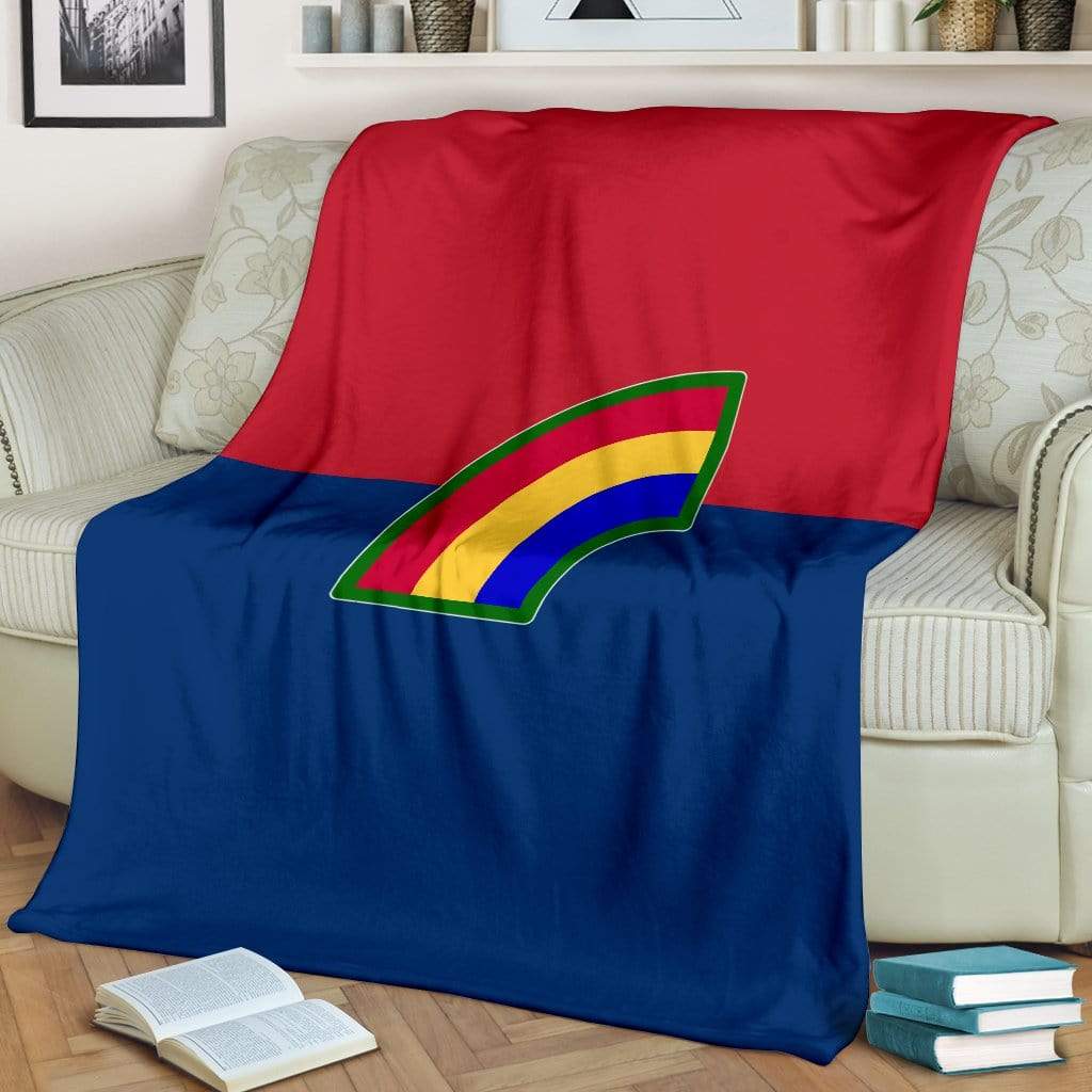 fleece blanket 42nd Infantry Division Fleece Throw Blanket