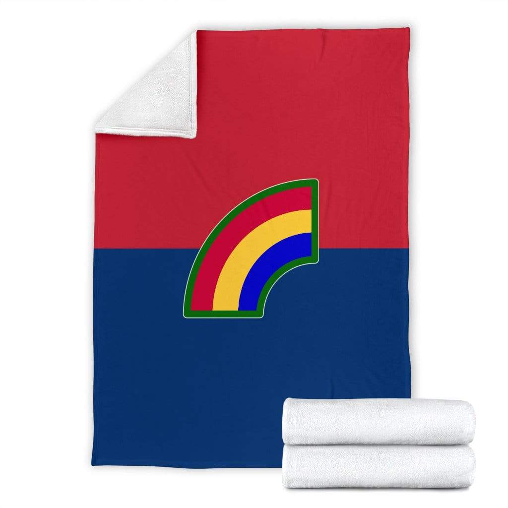 fleece blanket 42nd Infantry Division Fleece Throw Blanket