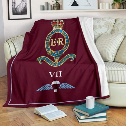 7 Reg't Royal Horse Artillery Fleece Blanket