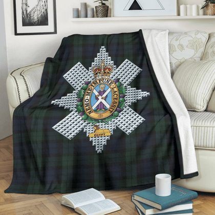 Black Watch Fleece Blanket