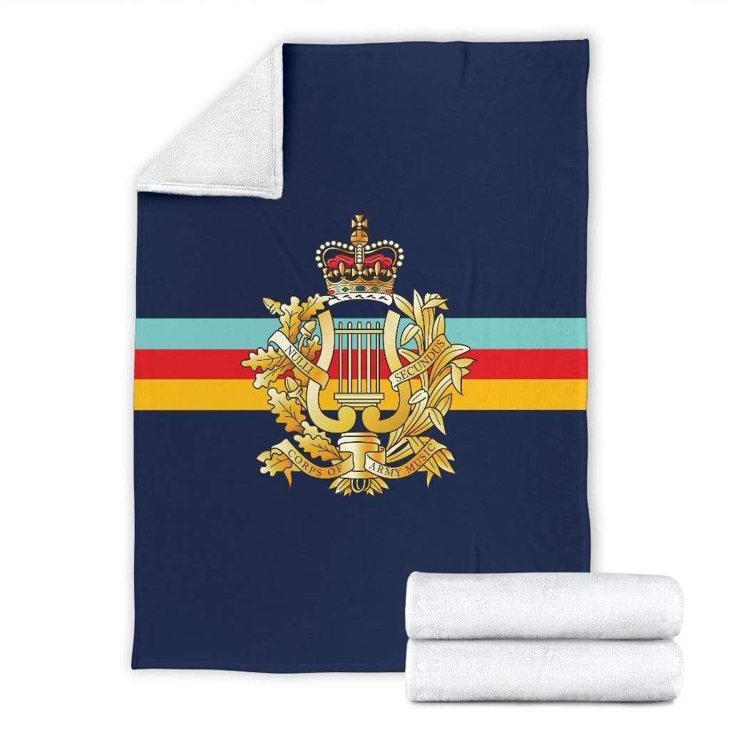 fleece blanket Corps Of Army Music Fleece Blanket