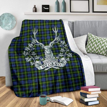 Gordon Highlanders Fleece Blanket
