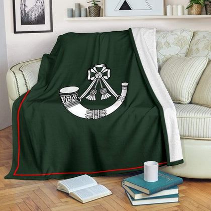 Light Infantry Fleece Blanket