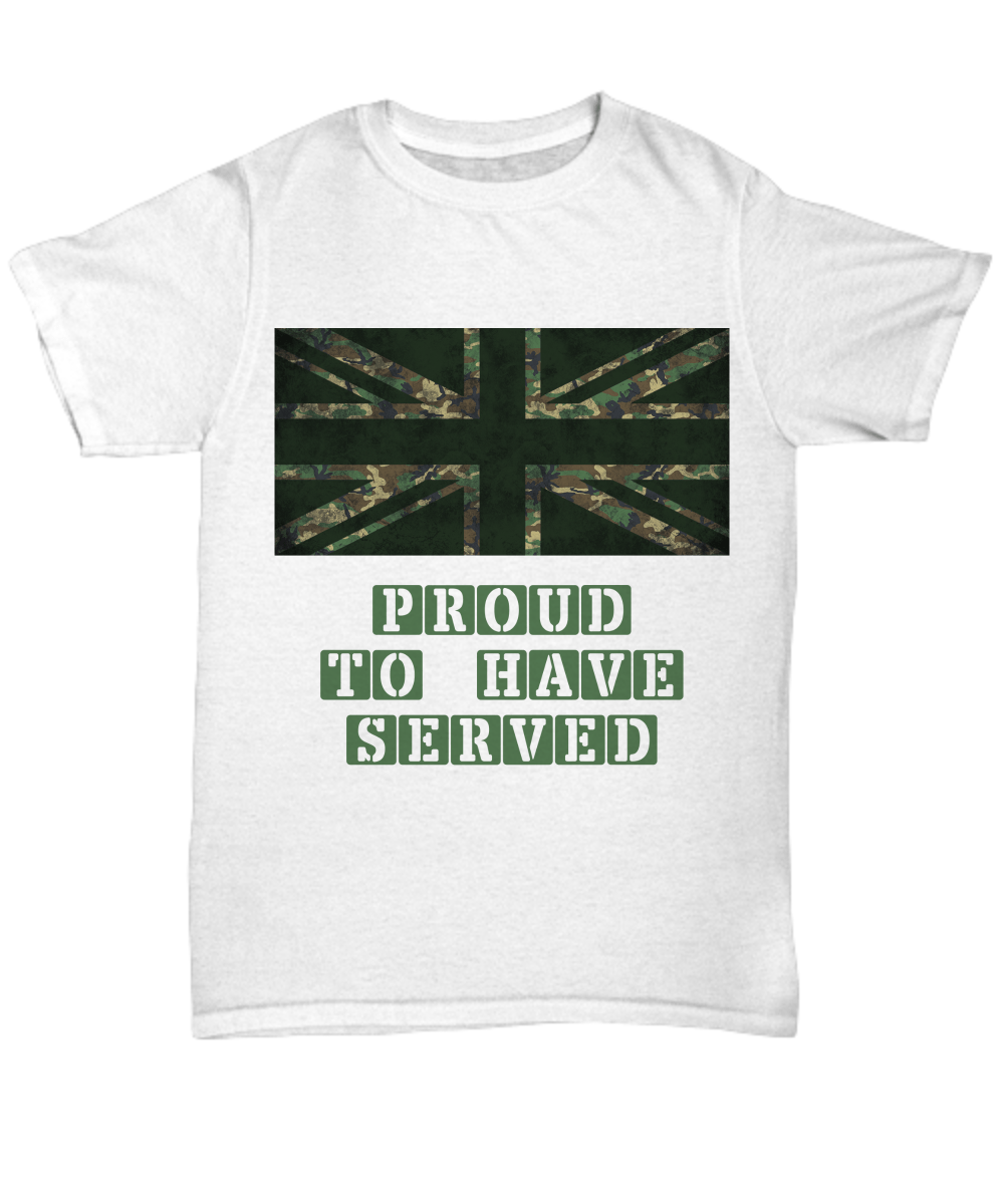 British Army Proud To Have Served
