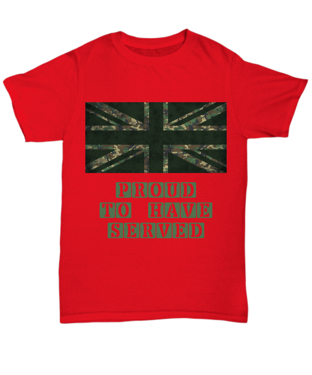 British Army Proud To Have Served