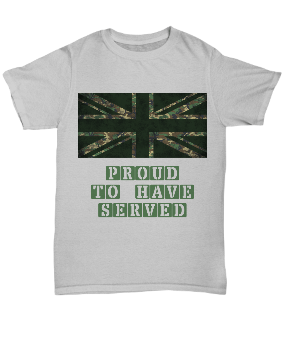 British Army Proud To Have Served