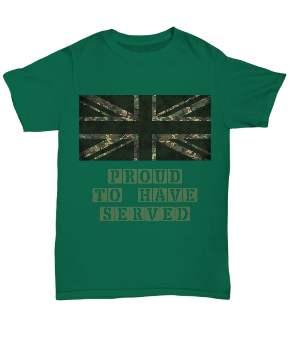 British Army Proud To Have Served