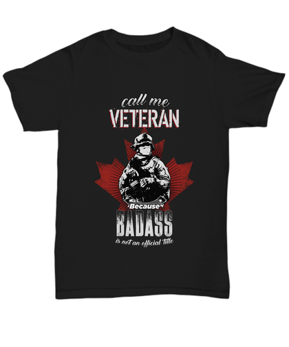 Canadian Veteran Badass