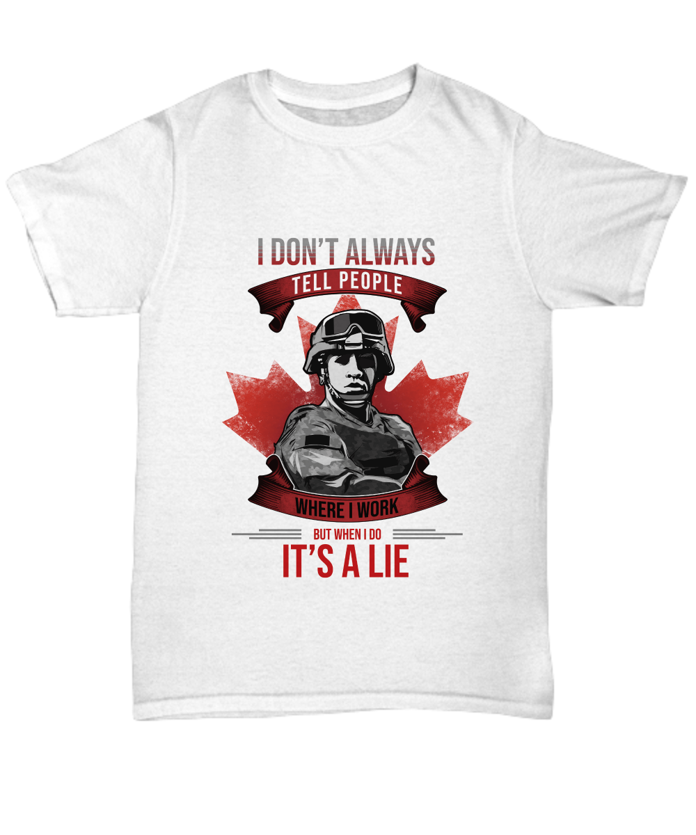 Shirt / Hoodie Canadian Veteran Lie