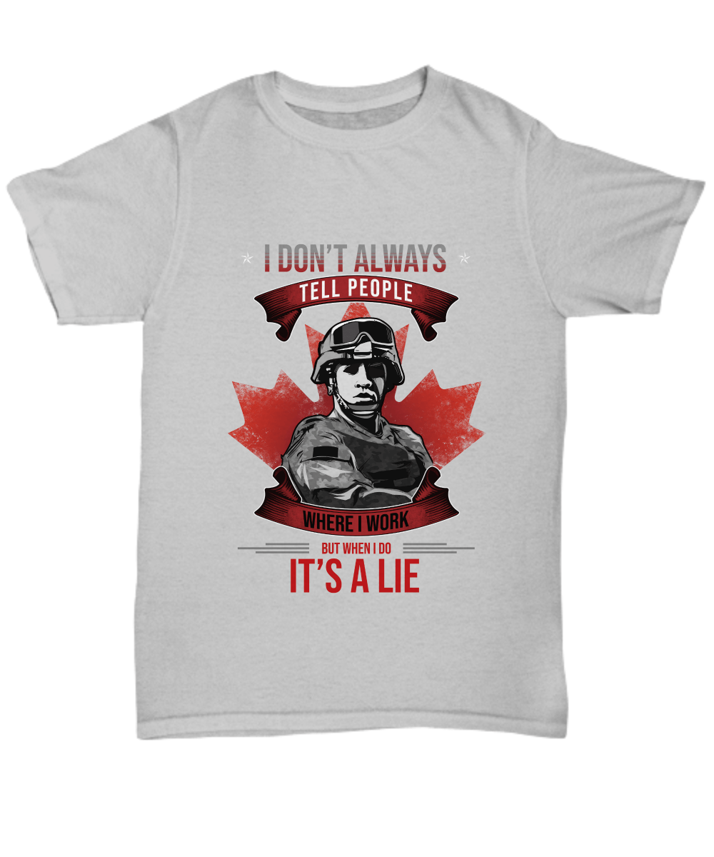 Shirt / Hoodie Canadian Veteran Lie